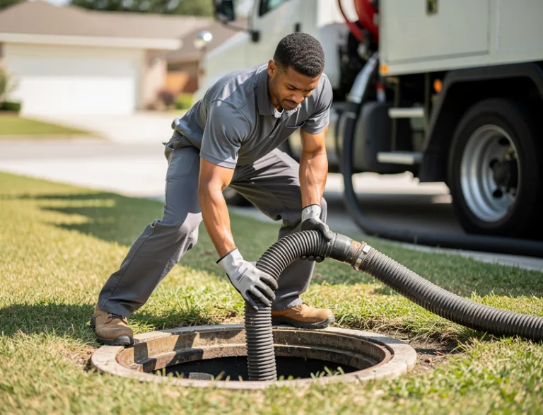 septic tank pumping Hillcrest Village